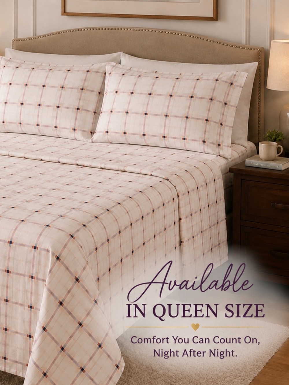 4-Piece Queen Sheet Set Room Essentials NWT - Picture 6 of 6